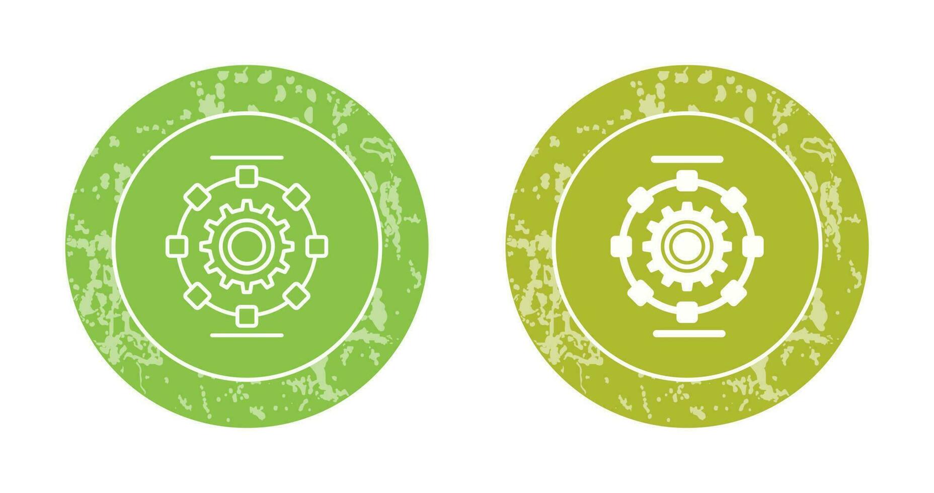 Automated Process Vector Icon