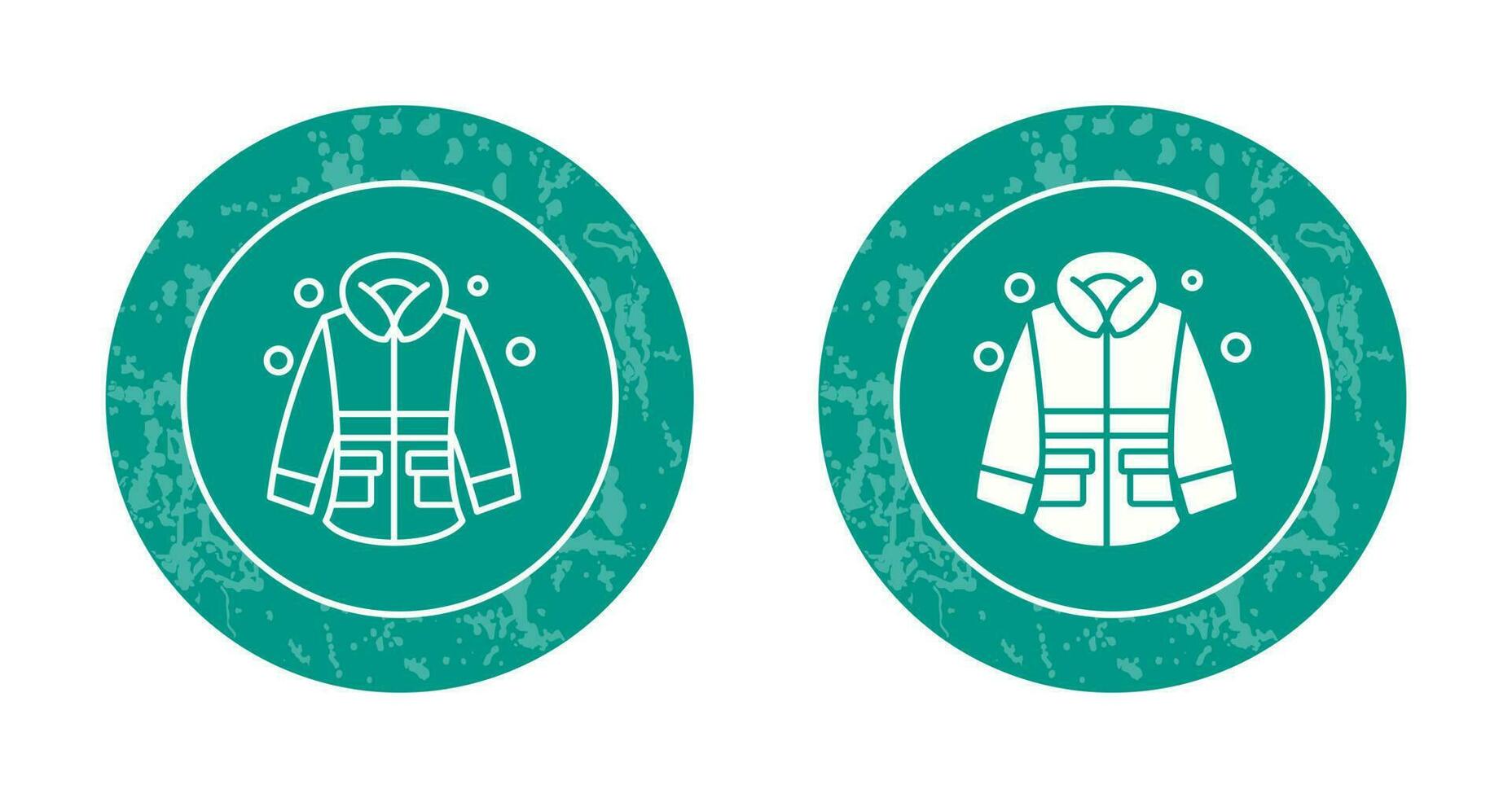 Winter Jacket Vector Icon