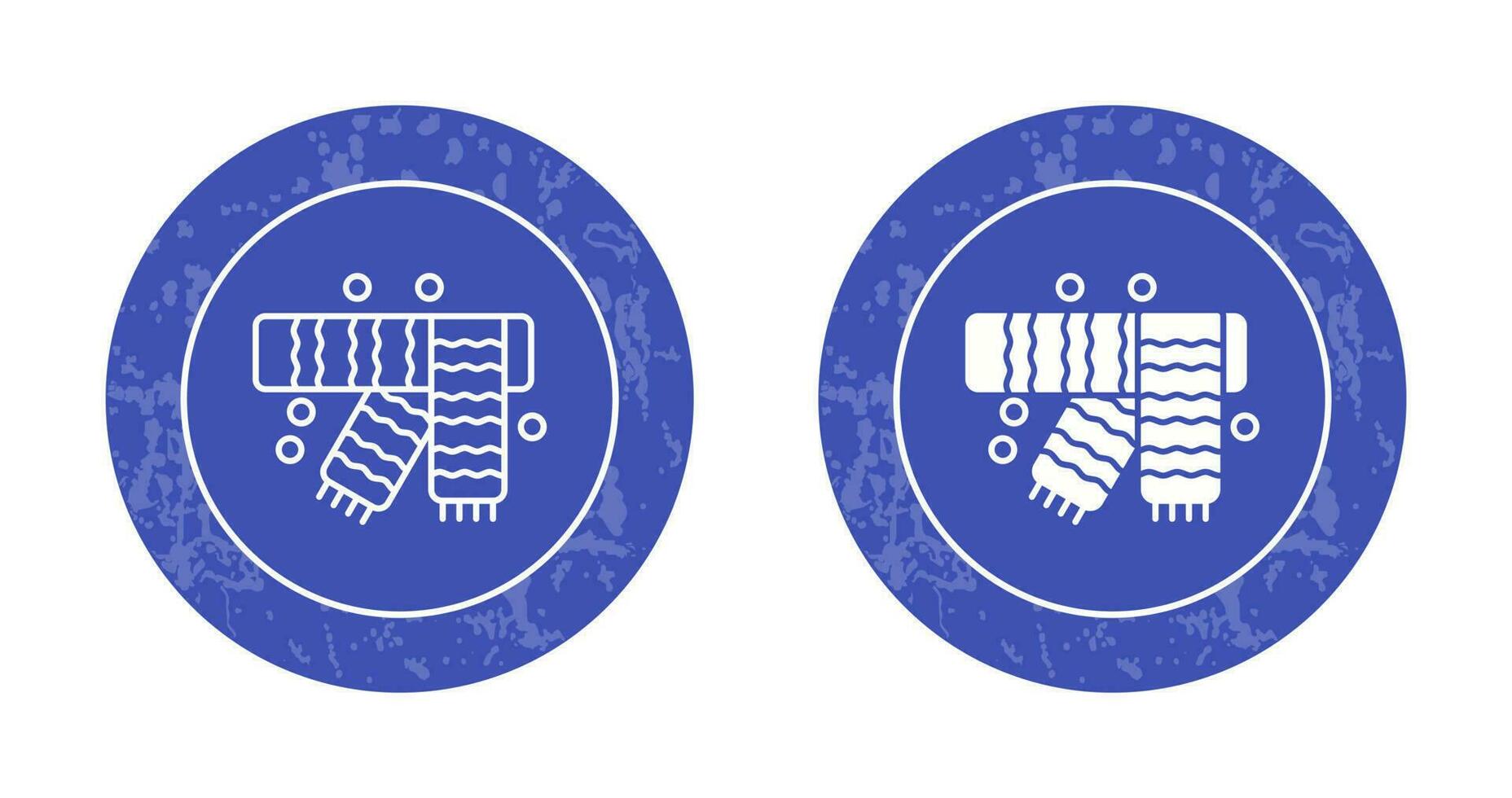 Winter Scarf Vector Icon