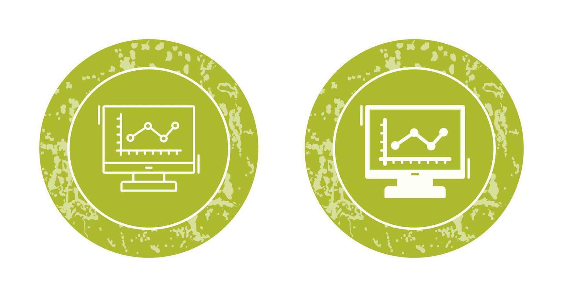 Line Chart Vector Icon