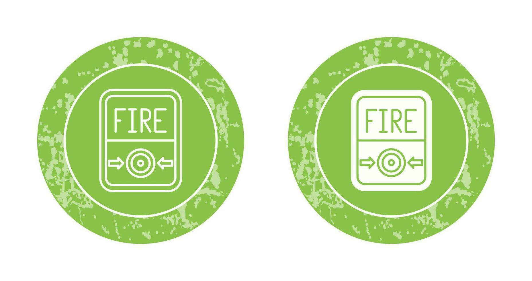 Fire Button Vector Icon