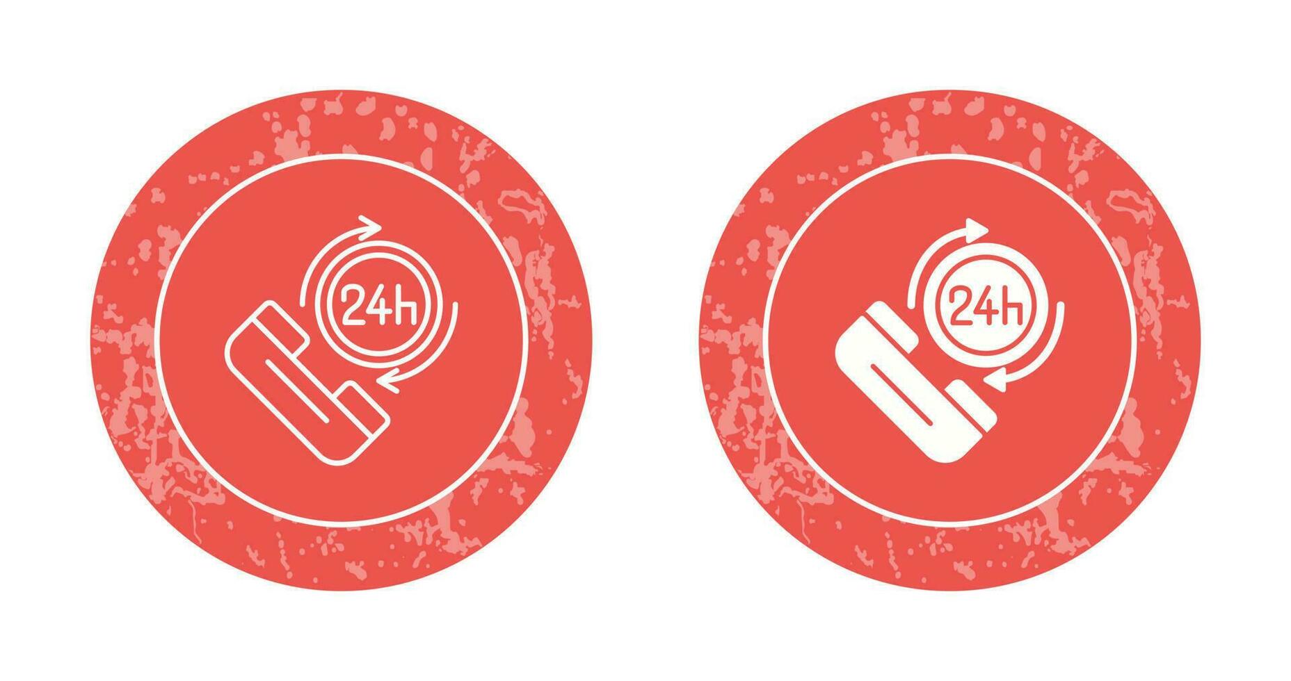 24h Vector Icon