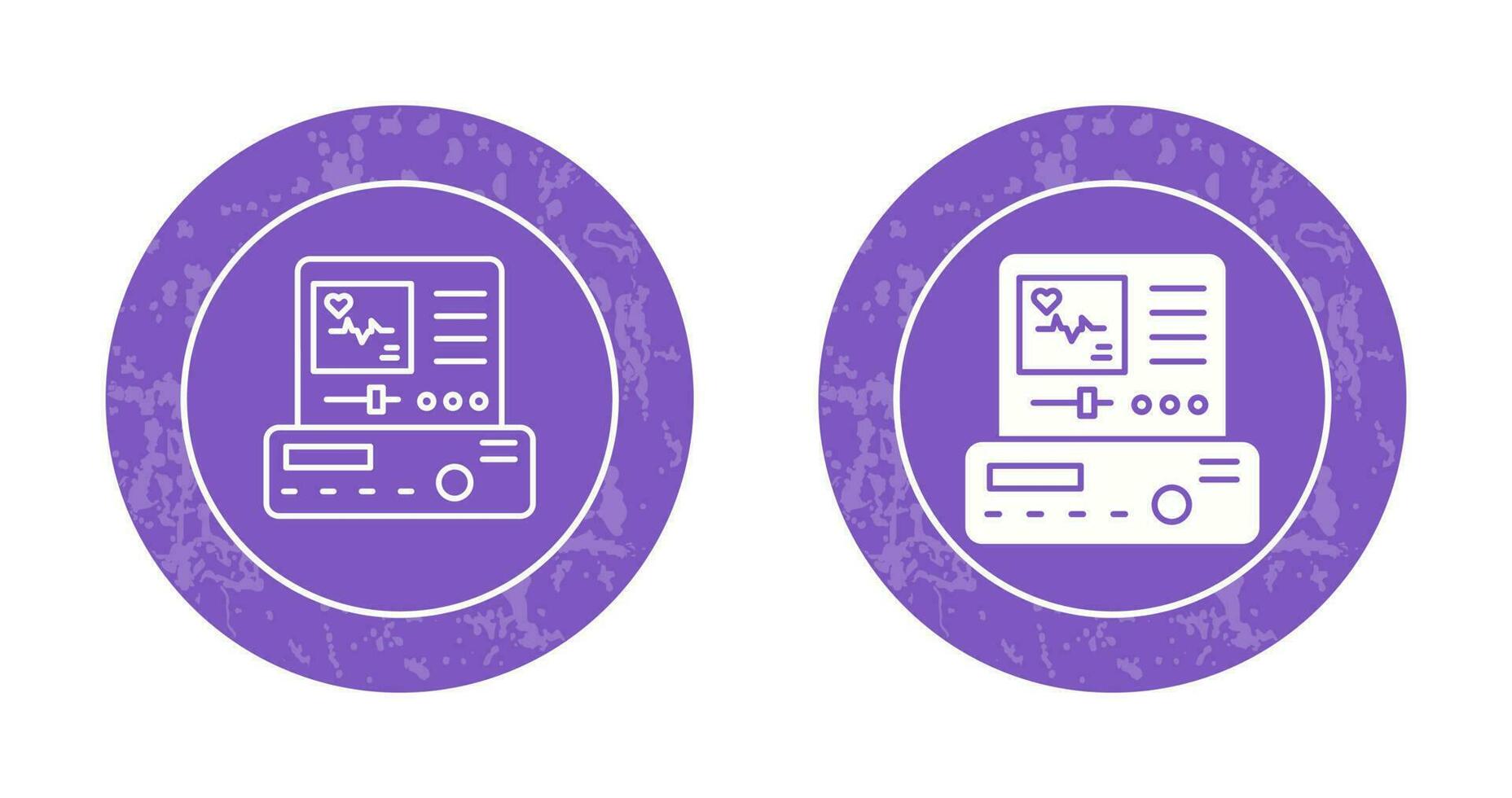 Electrocardiogram Vector Icon