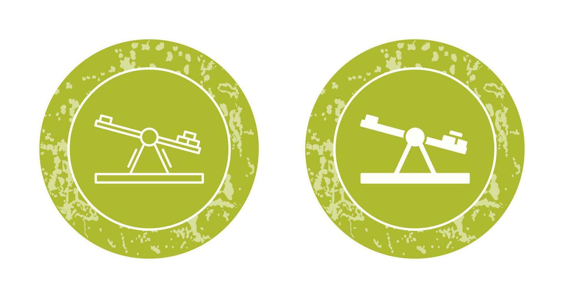 Seesaw Vector Icon