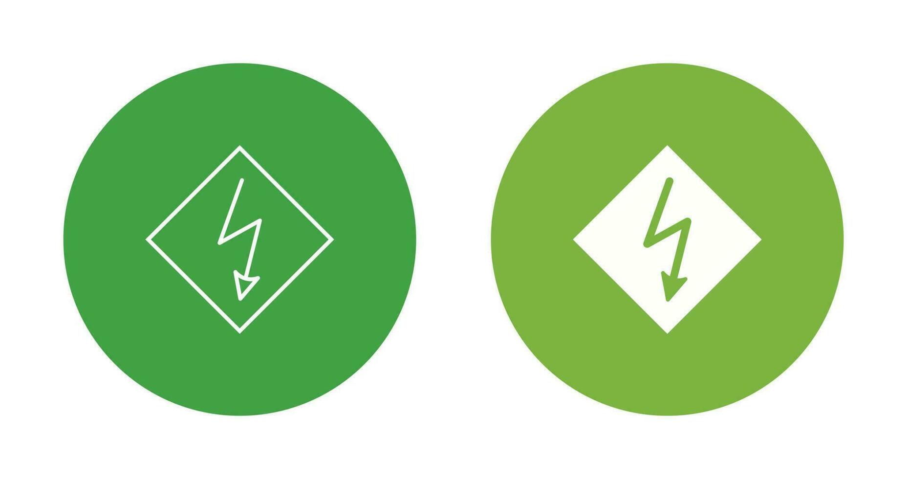 High Voltage Vector Icon