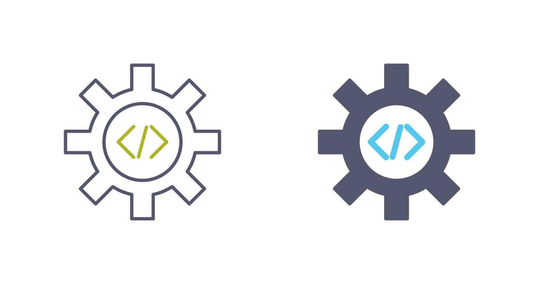 Unique Code Optimization Vector Icon