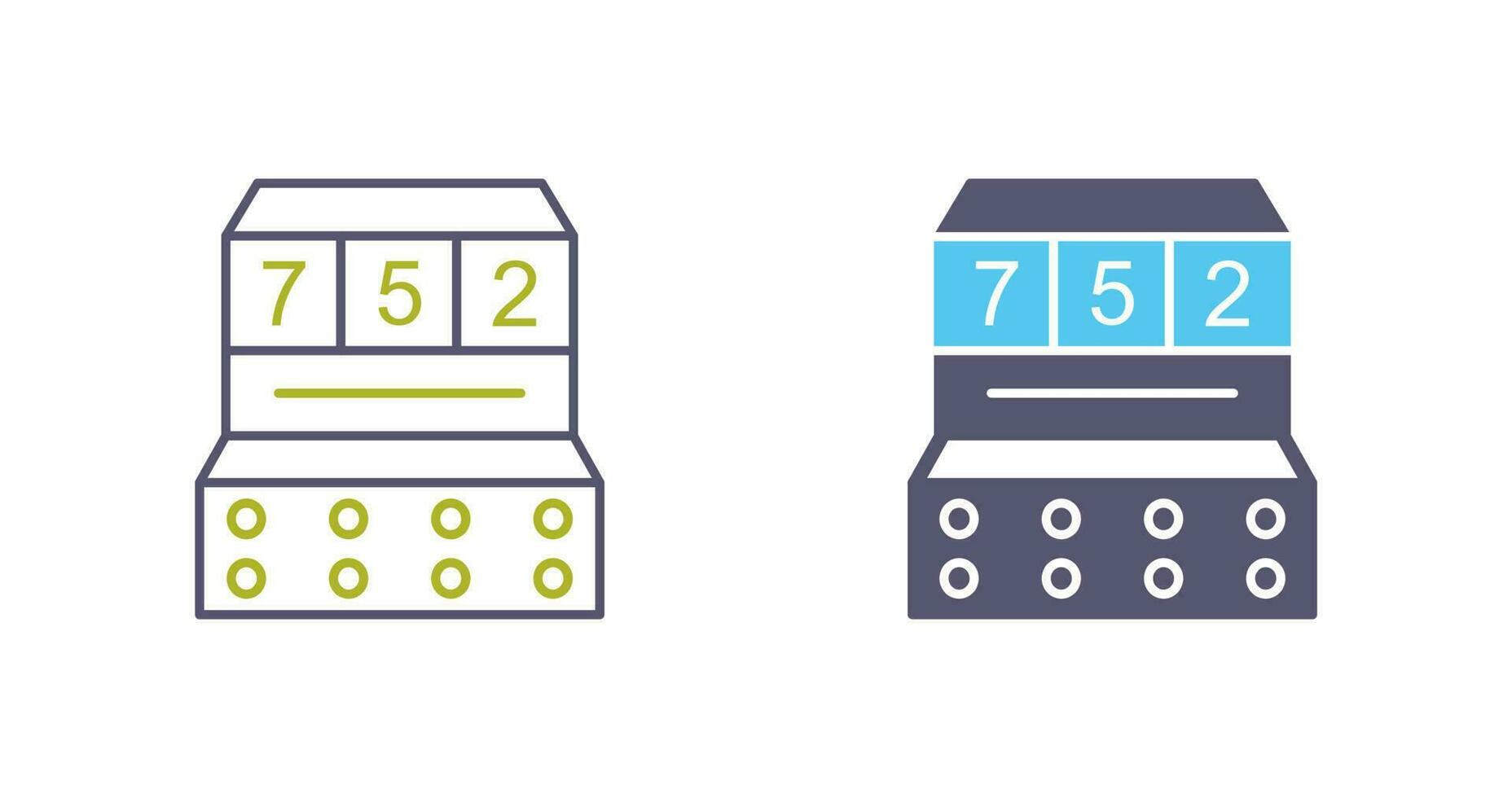 Slot Machine Vector Icon