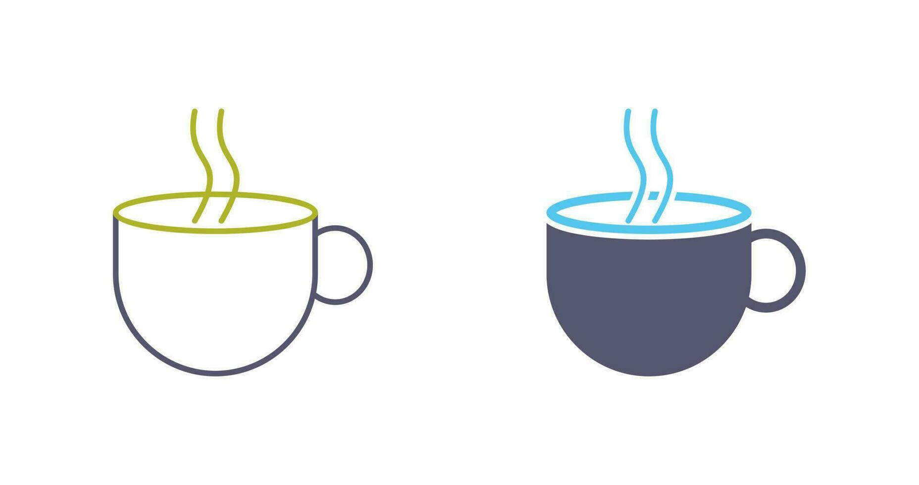 Hot Coffee Vector Icon