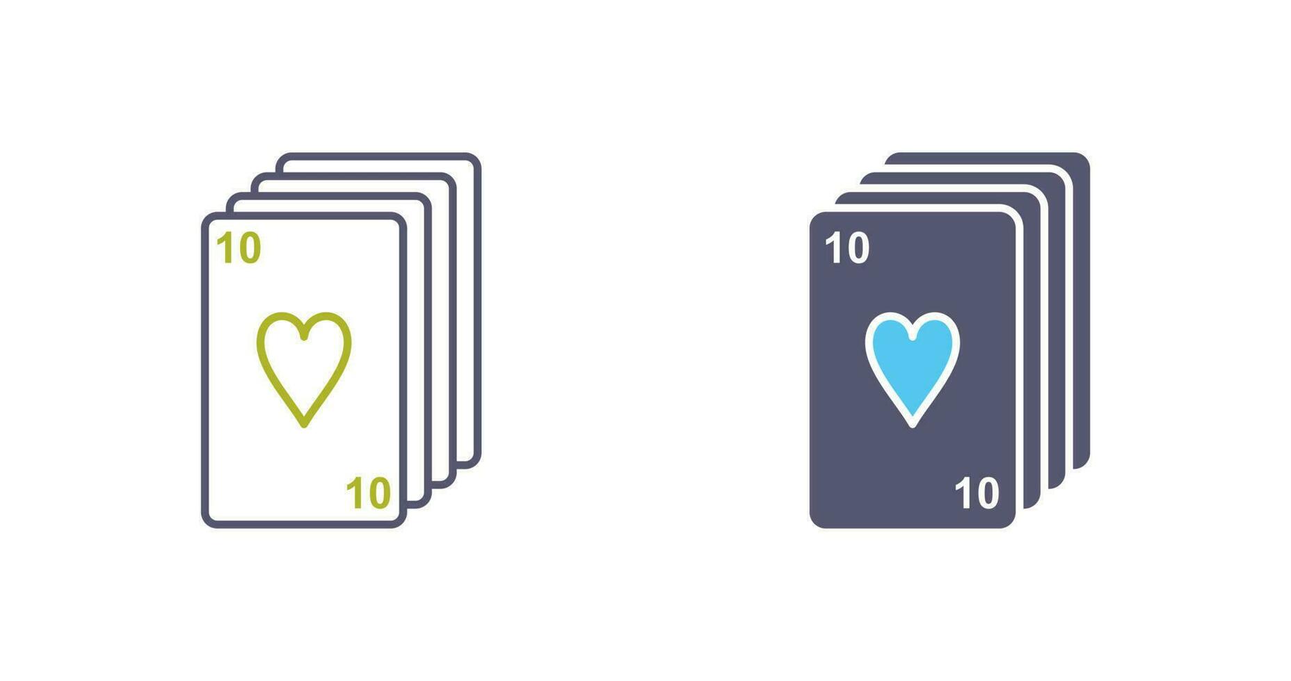 Deck of Cards Vector Icon