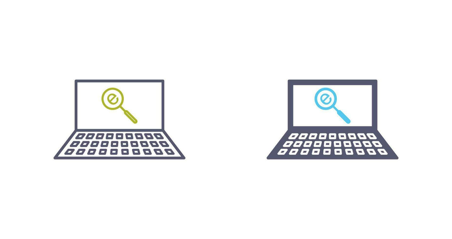 Unique Find on Internet Vector Icon