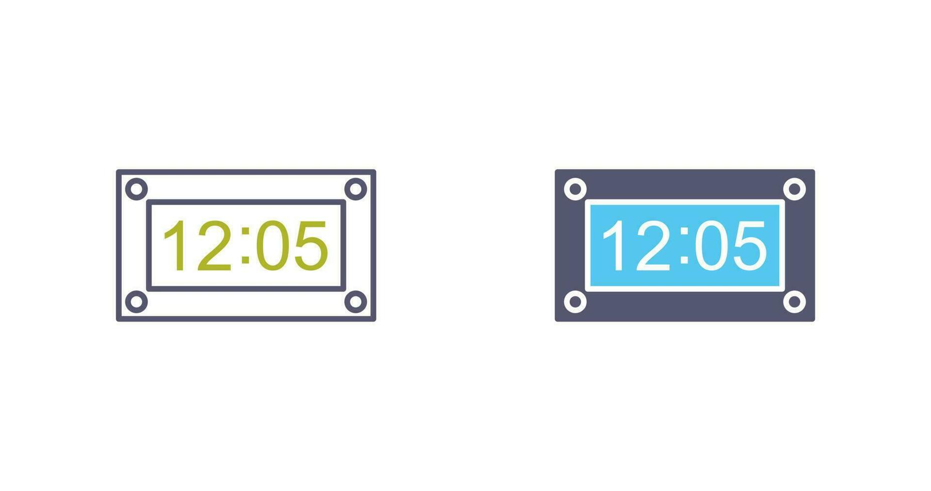 Unique Timer Vector Icon