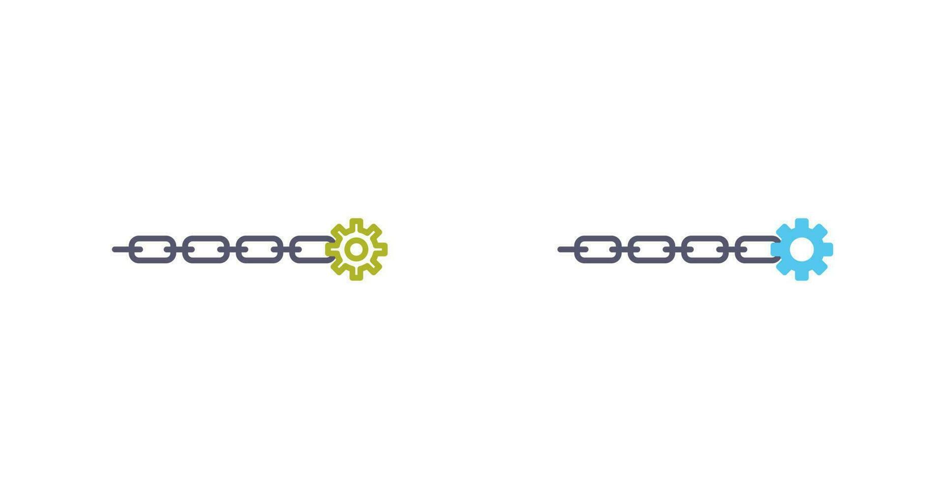 Unique Link Sales Vector Icon