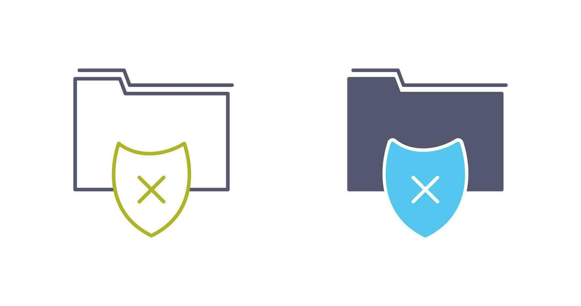 Vulnerable Folder Vector Icon