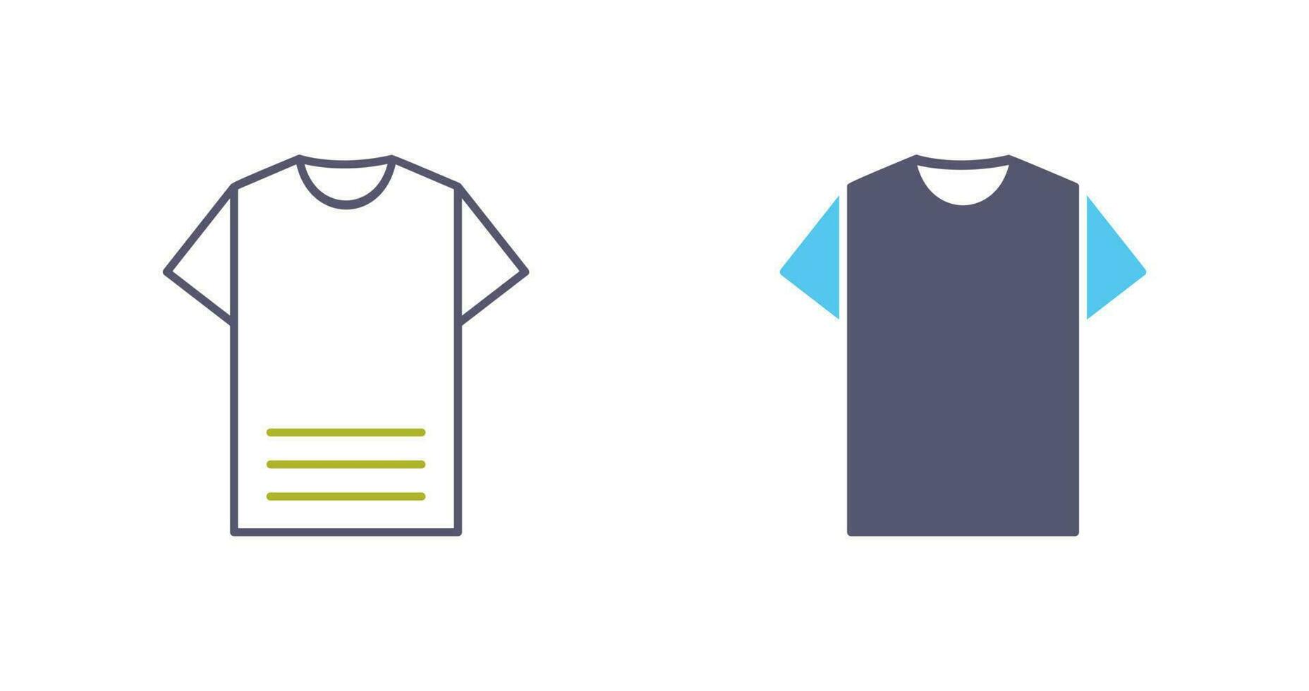 Plain T Shirt Vector Icon