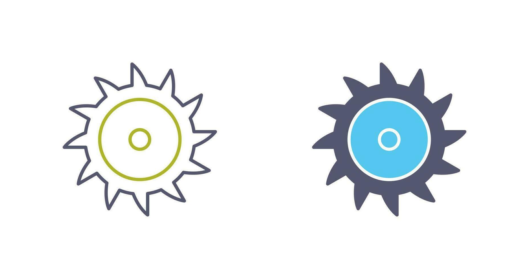 Saw Blade Vector Icon