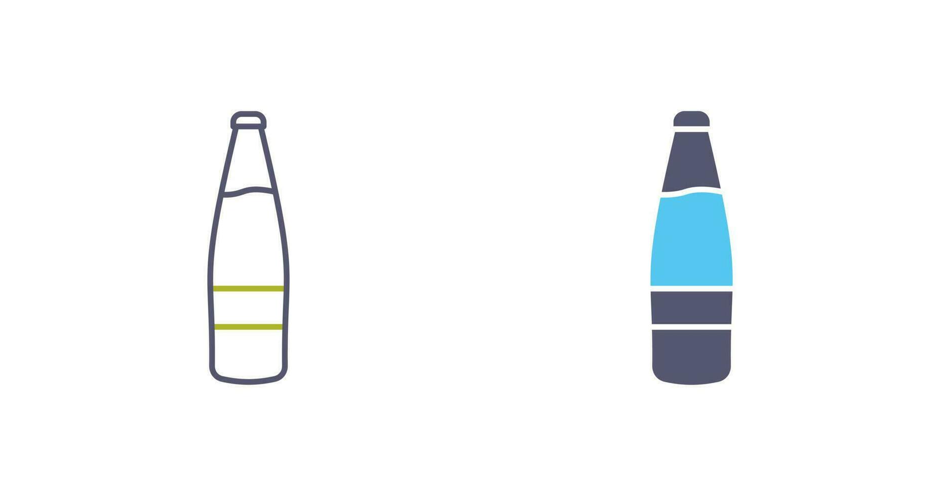 Beer Bottle Vector Icon