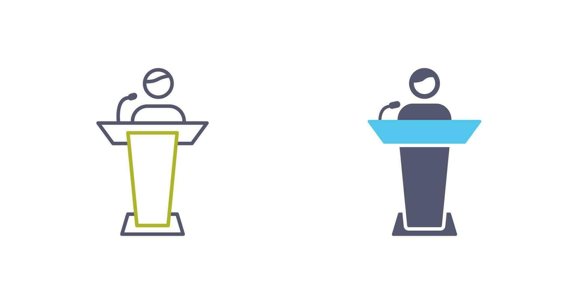 Elected Candidate Vector Icon