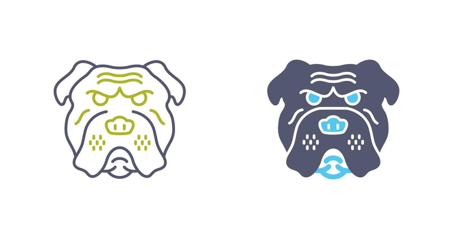 Bulldog Vector Icon