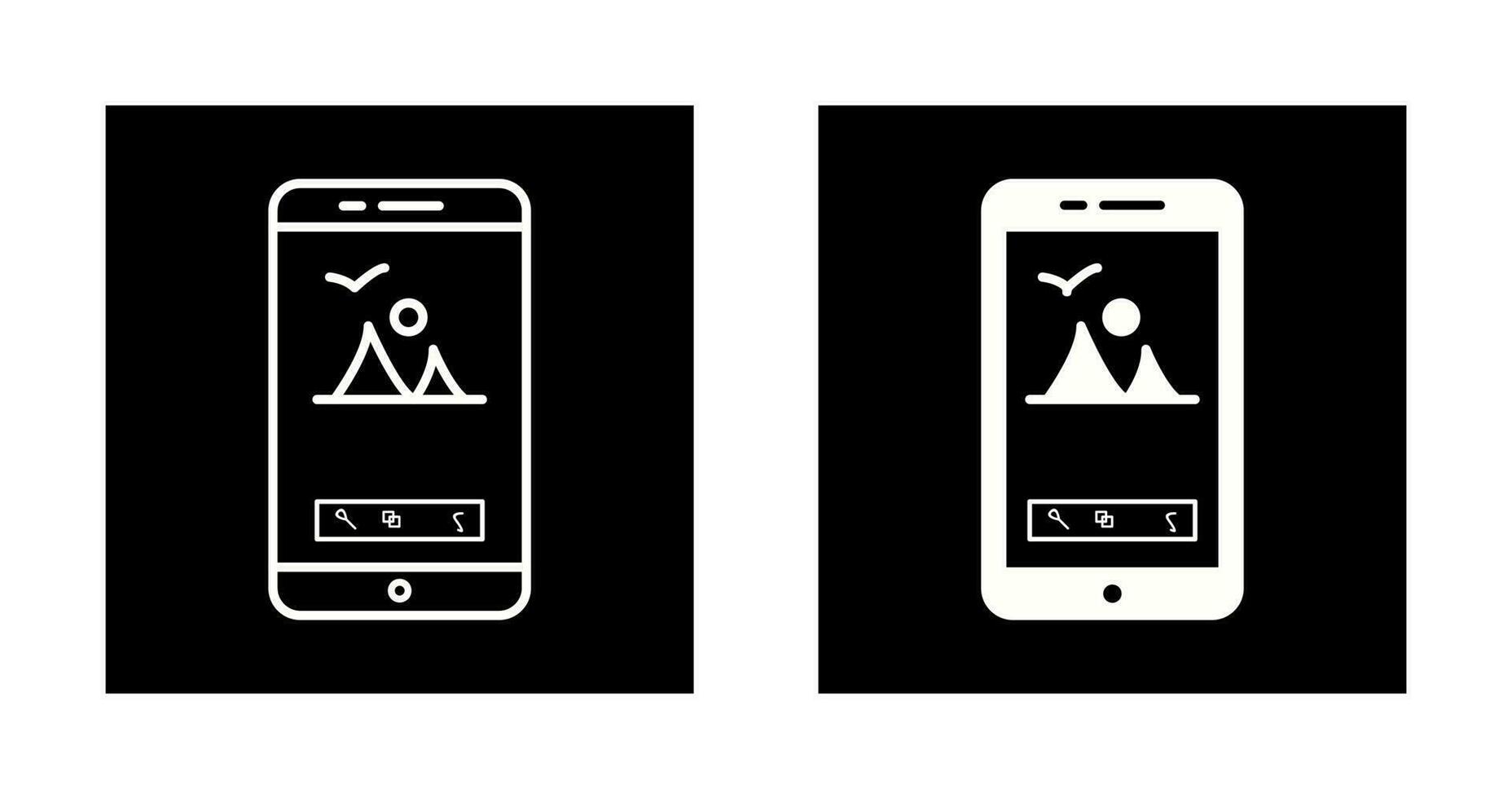 Unique Edit Picture Vector Icon