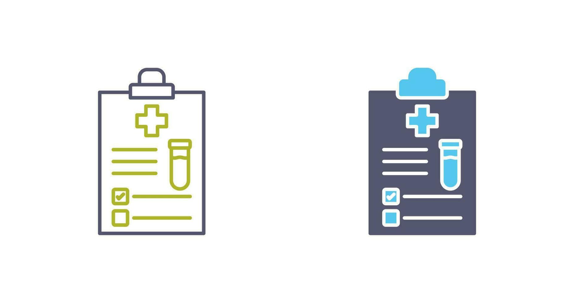 Medical Report Vector Icon