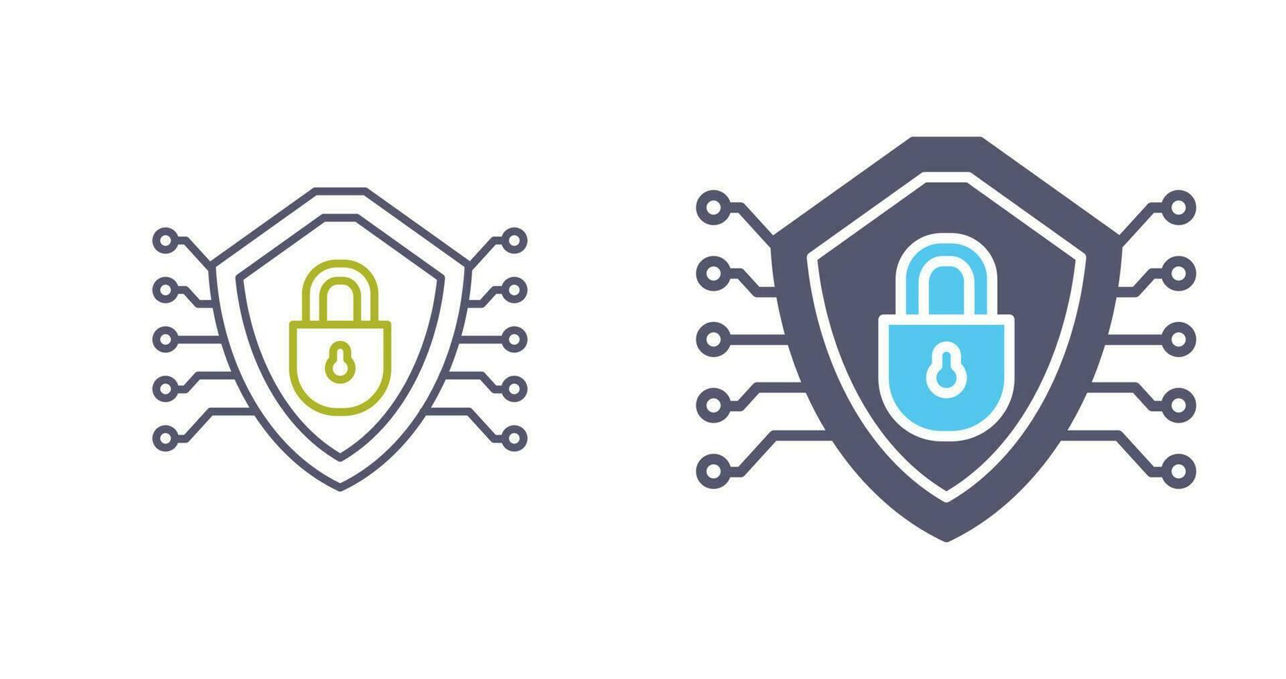 Cyber Security Vector Icon