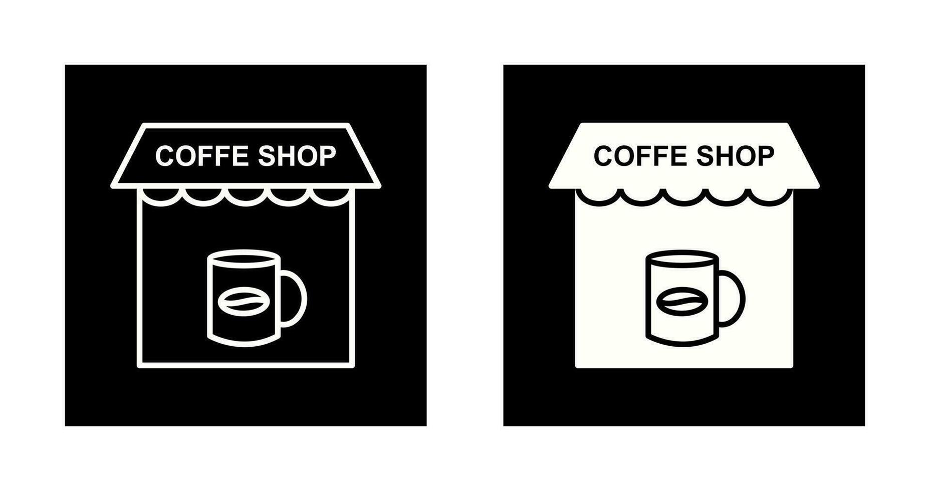 Coffee Shop Vector Icon
