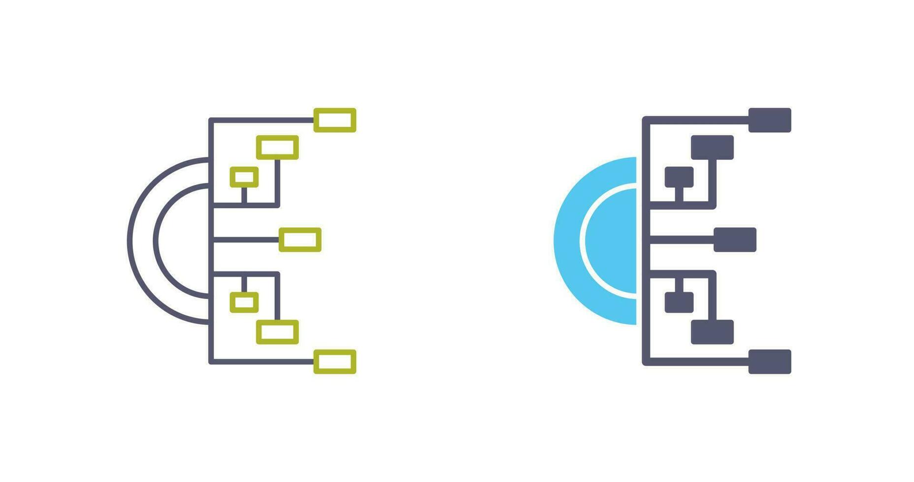 Flowchart Vector Icon