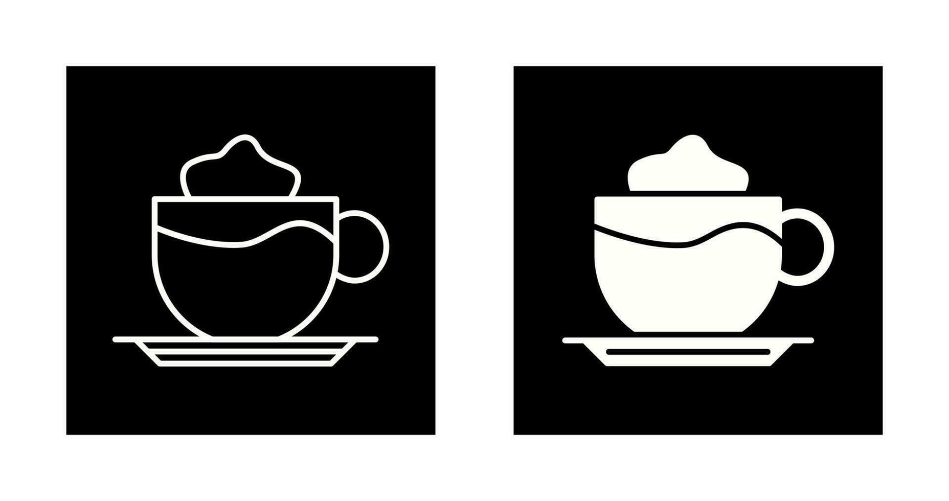 Latte Vector Icon