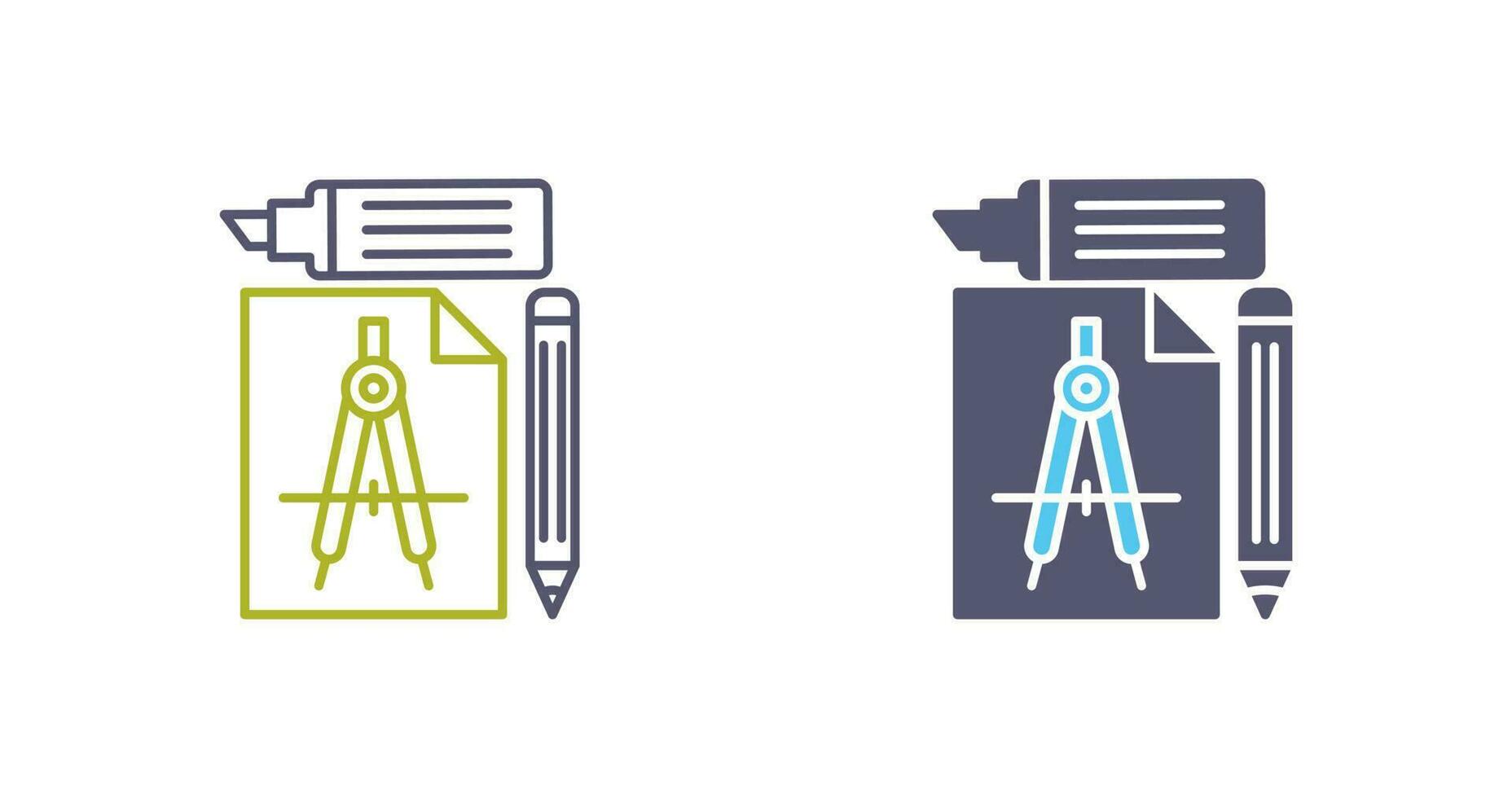 Study Tools Vector Icon