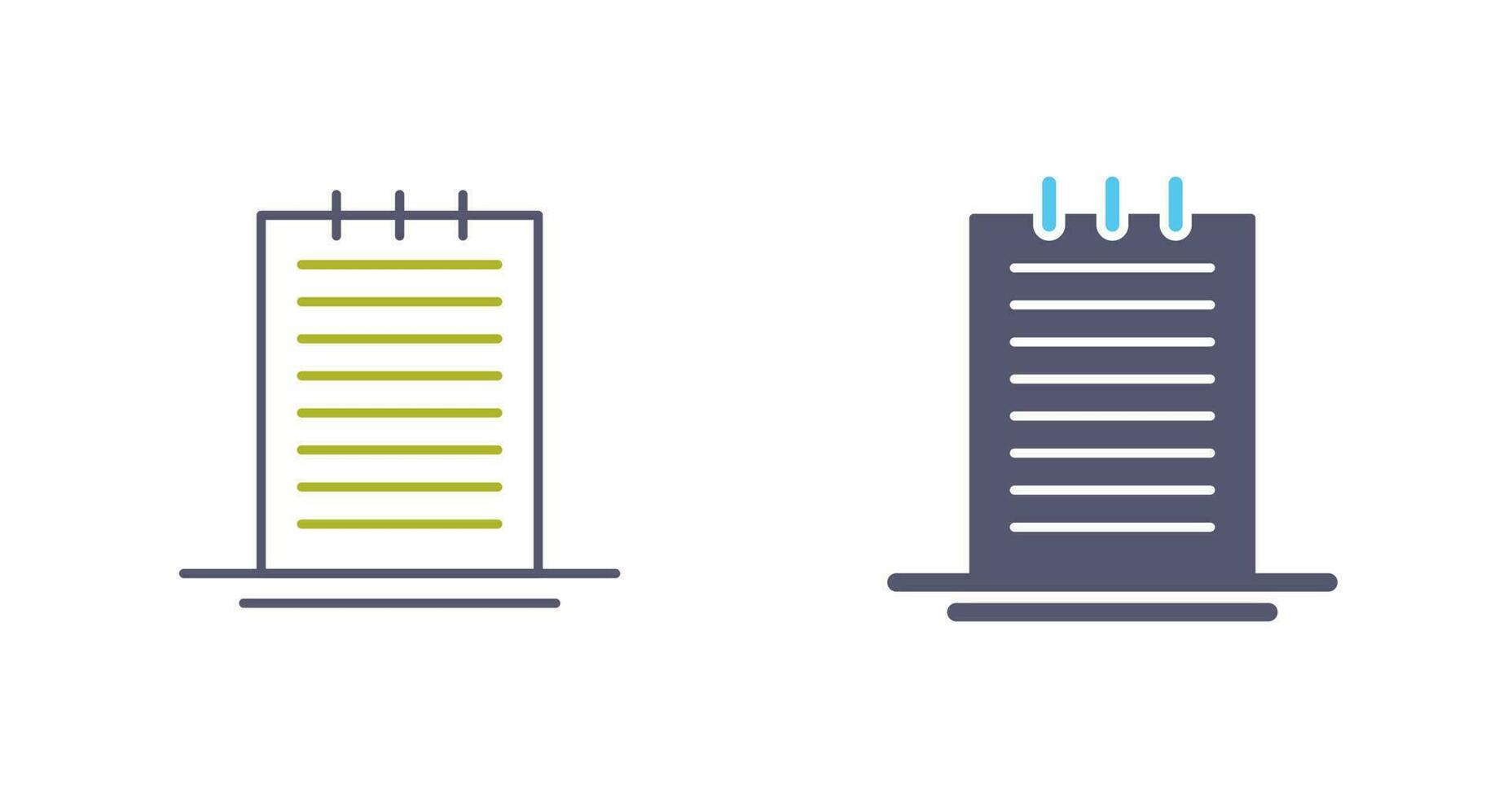 Notes Vector Icon