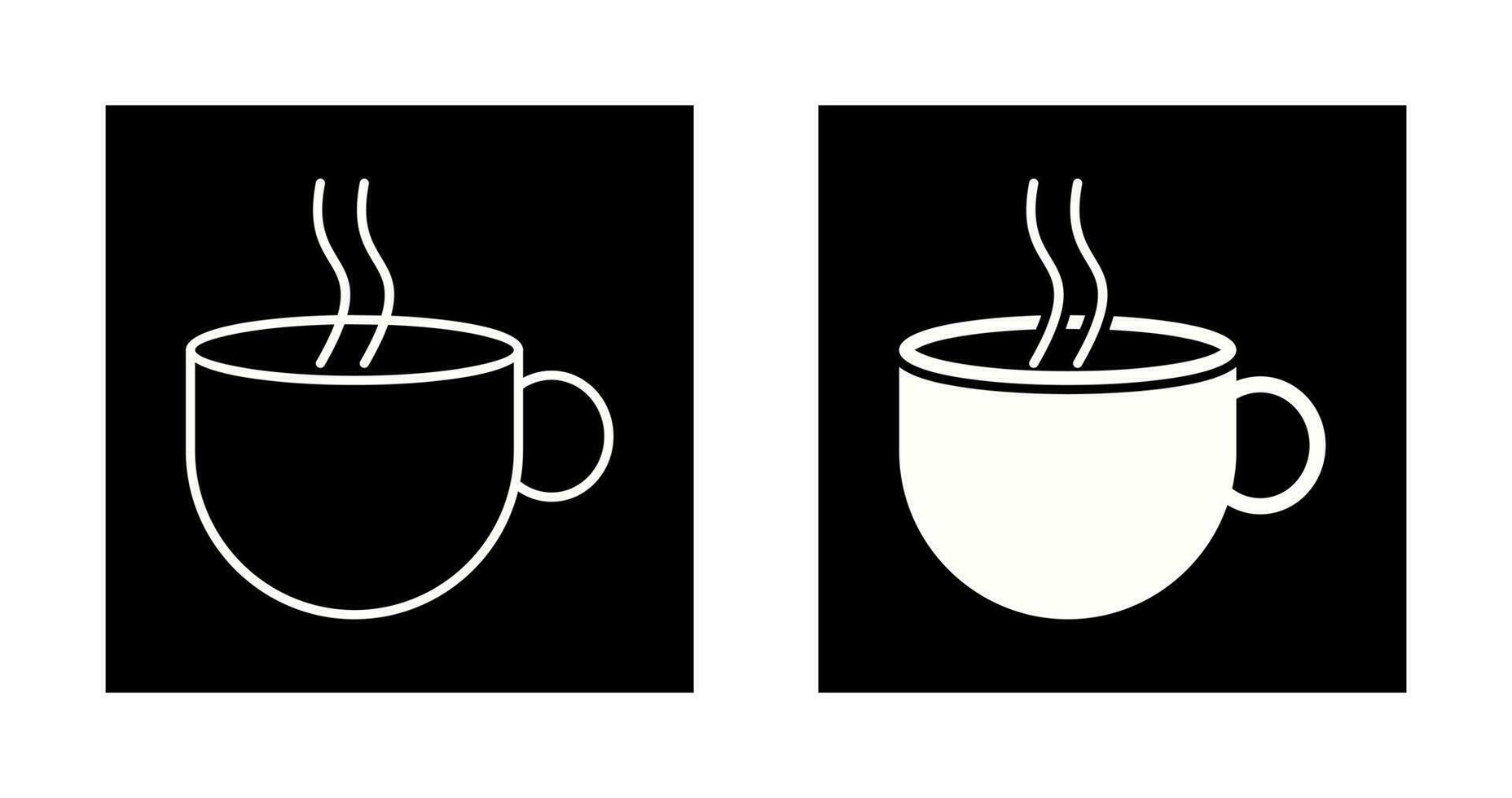 Hot Coffee Vector Icon