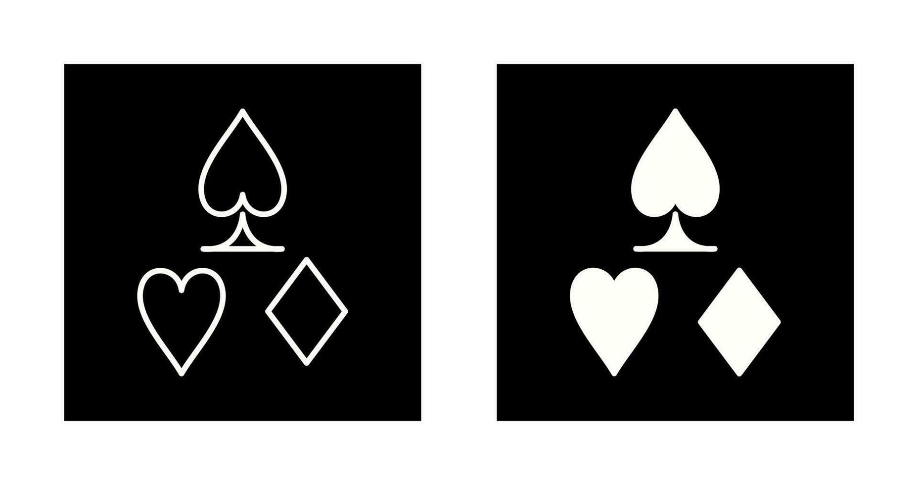 Card Suits Vector Icon