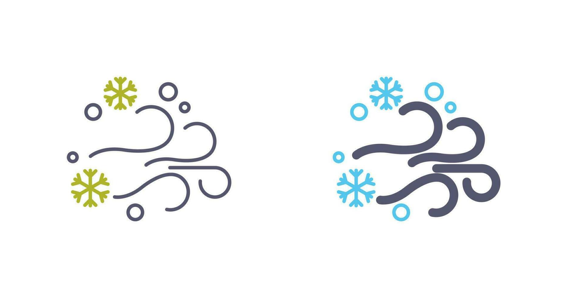 Blizzard Vector Icon