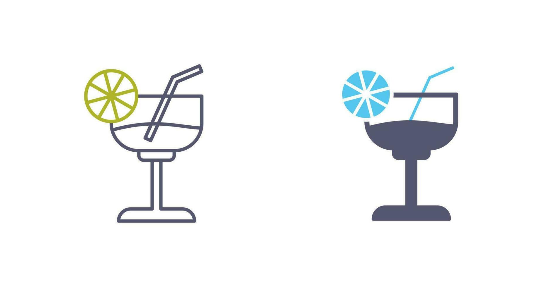 Cocktail Vector Icon