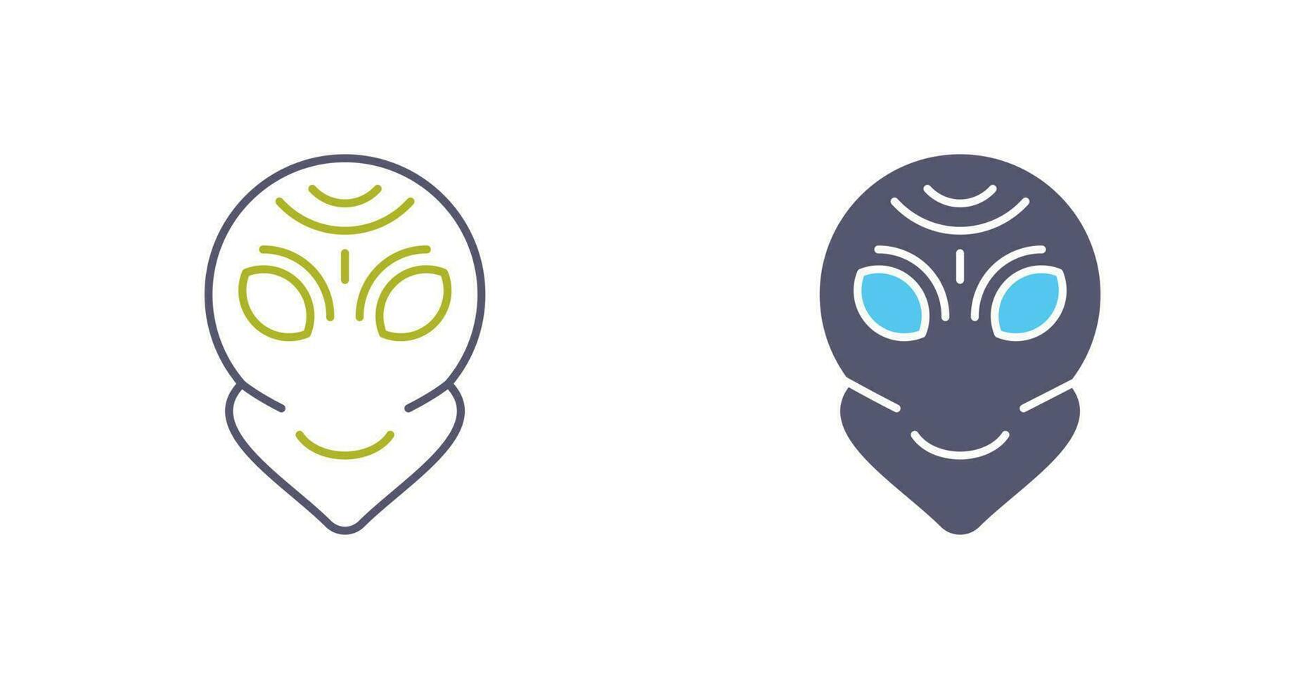 Alien Vector Icon