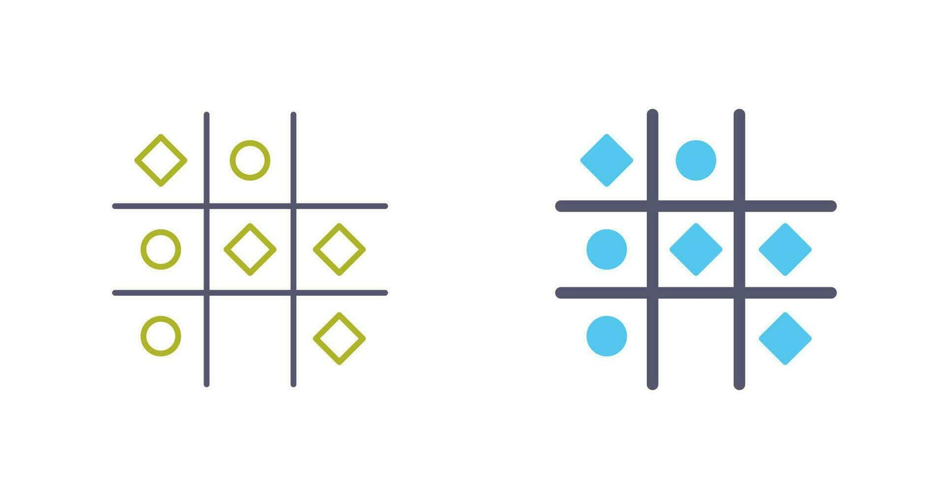 Tic Tac Toe Vector Icon