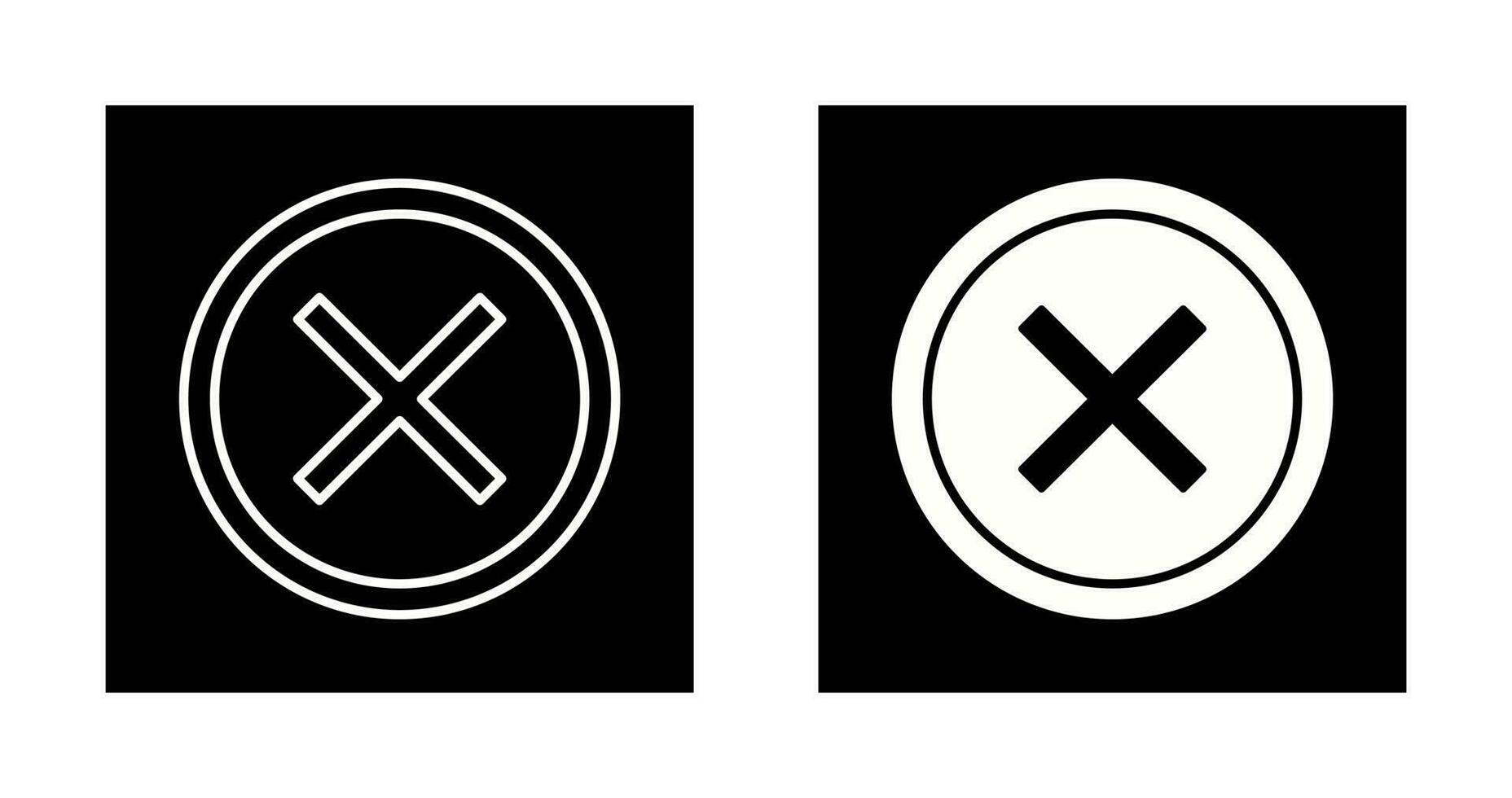 Do Not Cross Vector Icon