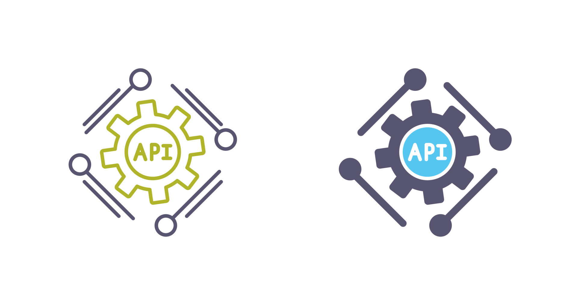 Api Vector Icon 24422022 Vector Art at Vecteezy