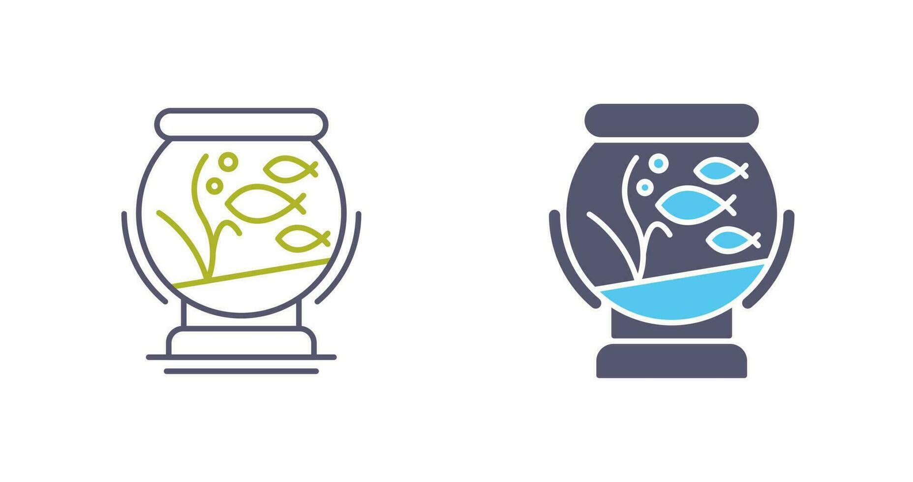 Fishbowl Vector Icon