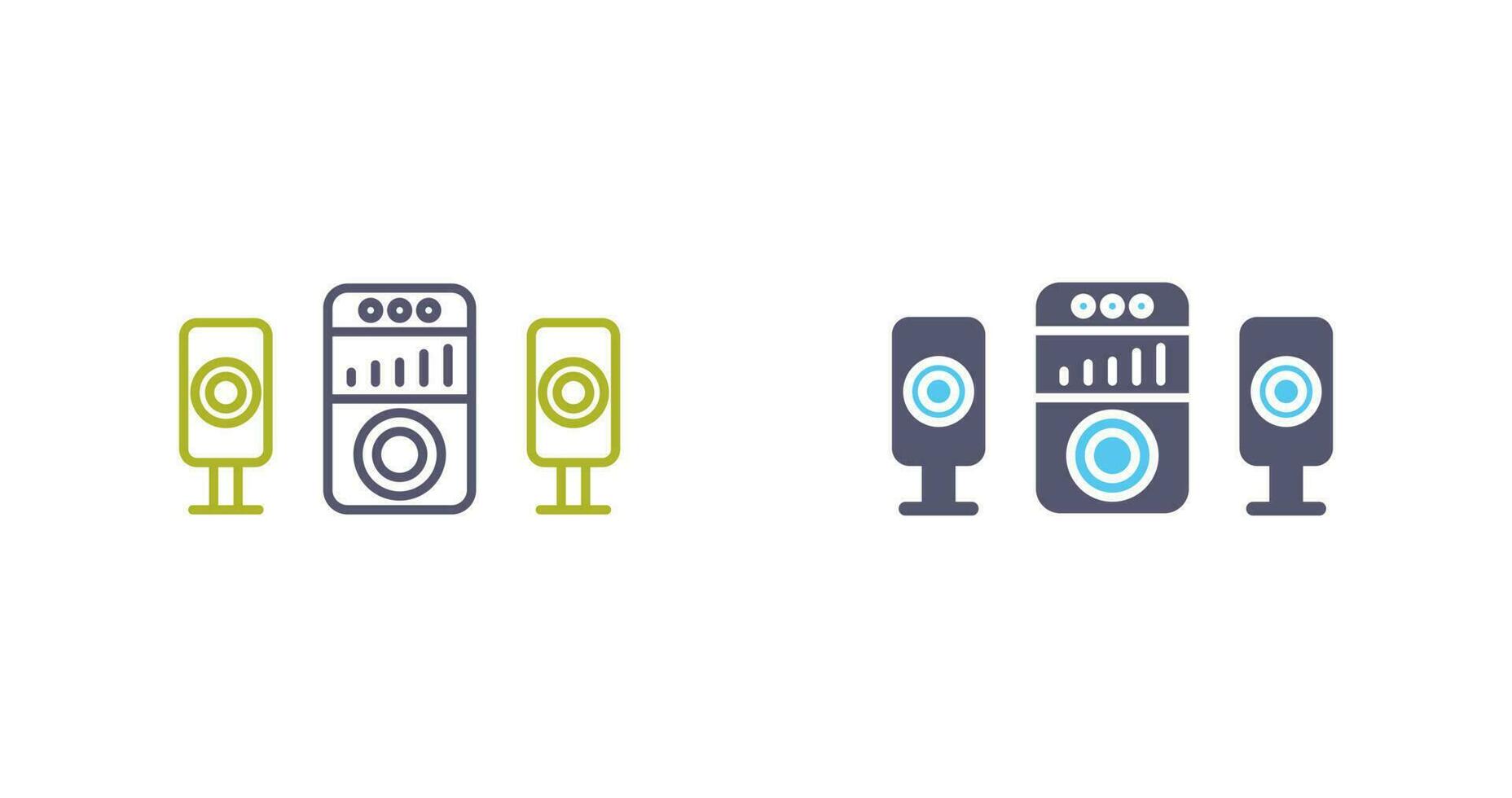 Sound System Vector Icon