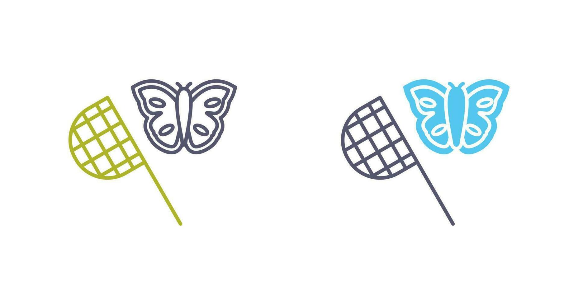 Butterfly Catcher Vector Icon