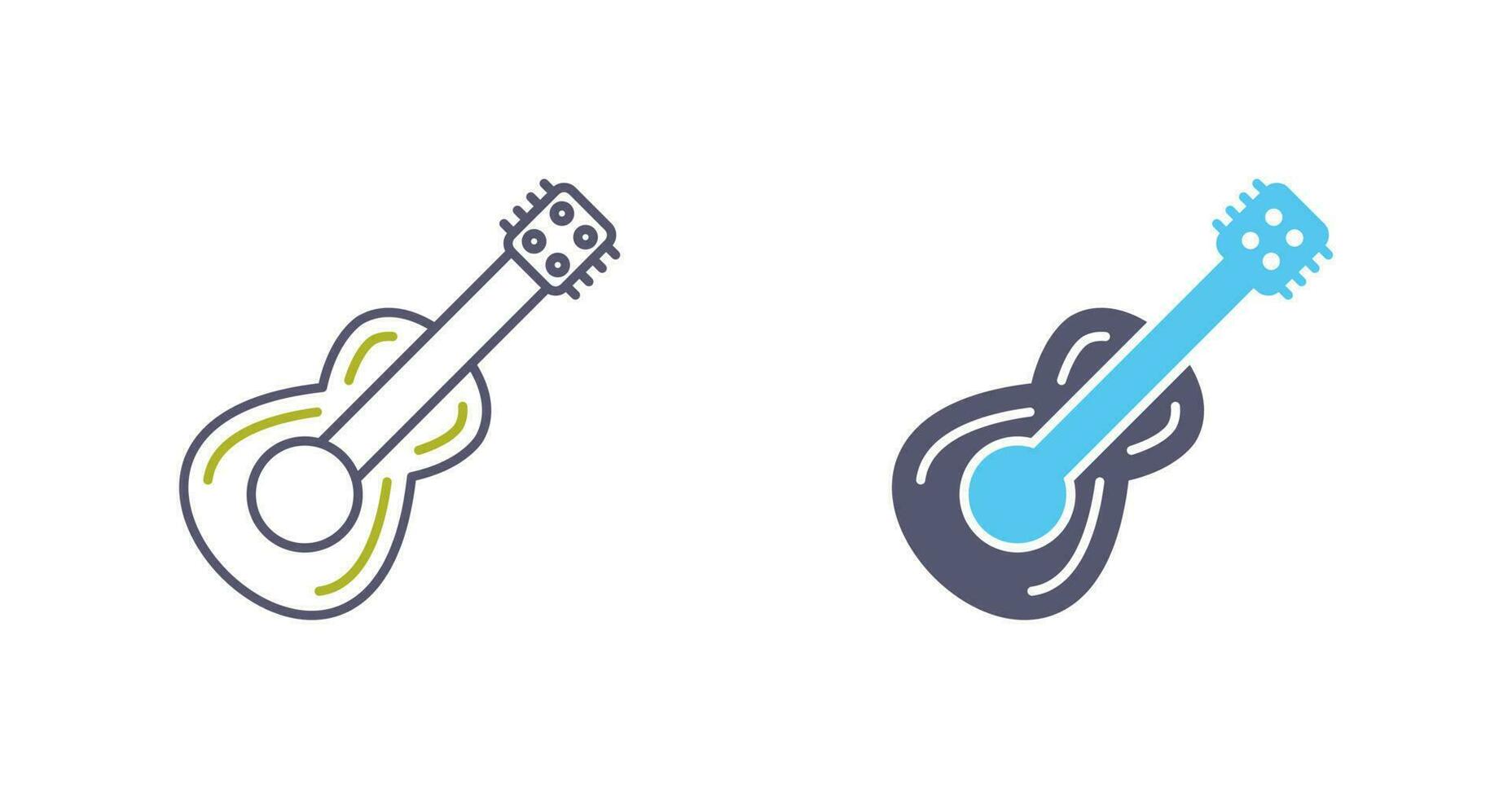 icono de vector de guitarra