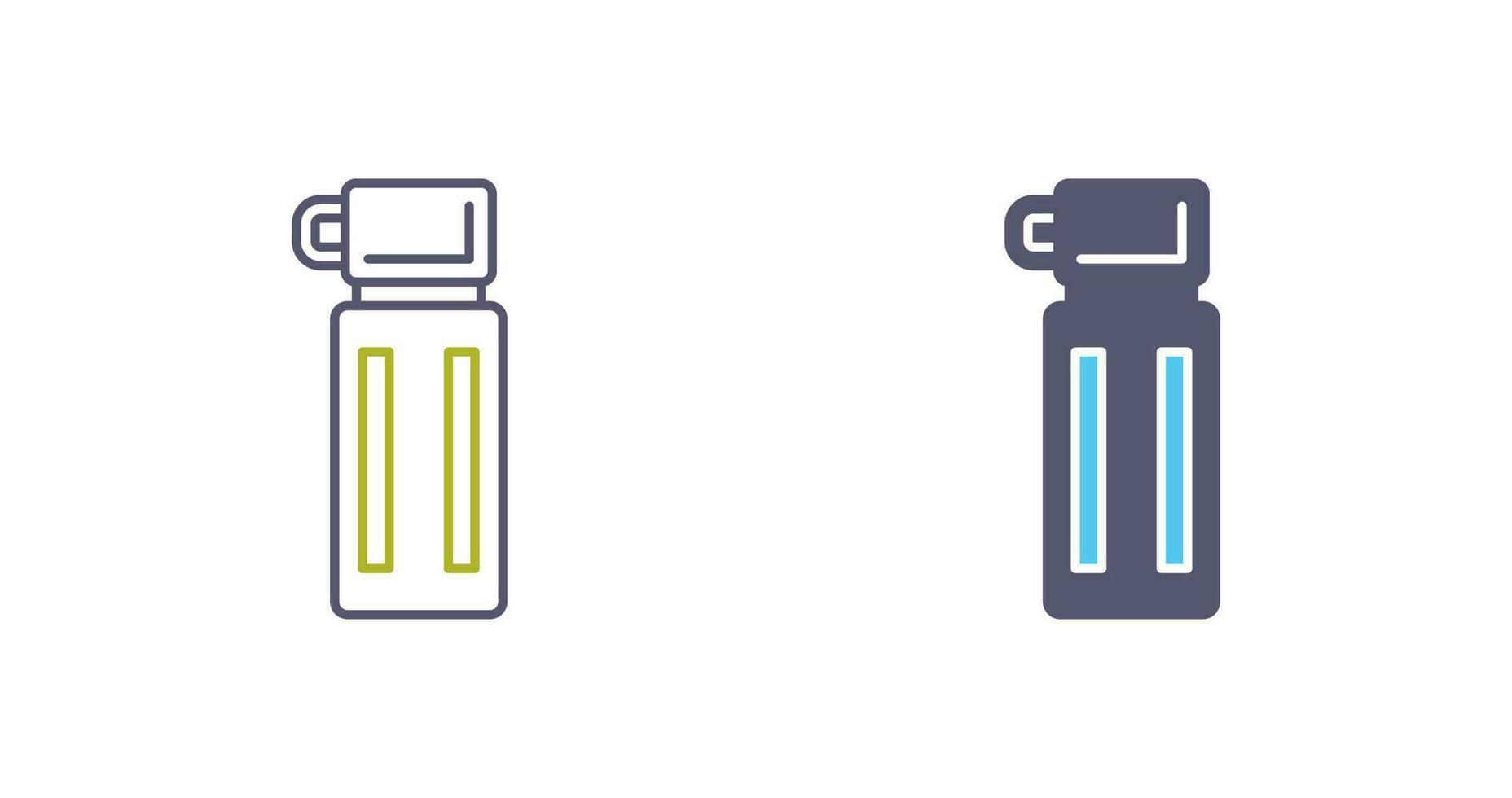 icono de vector de termo