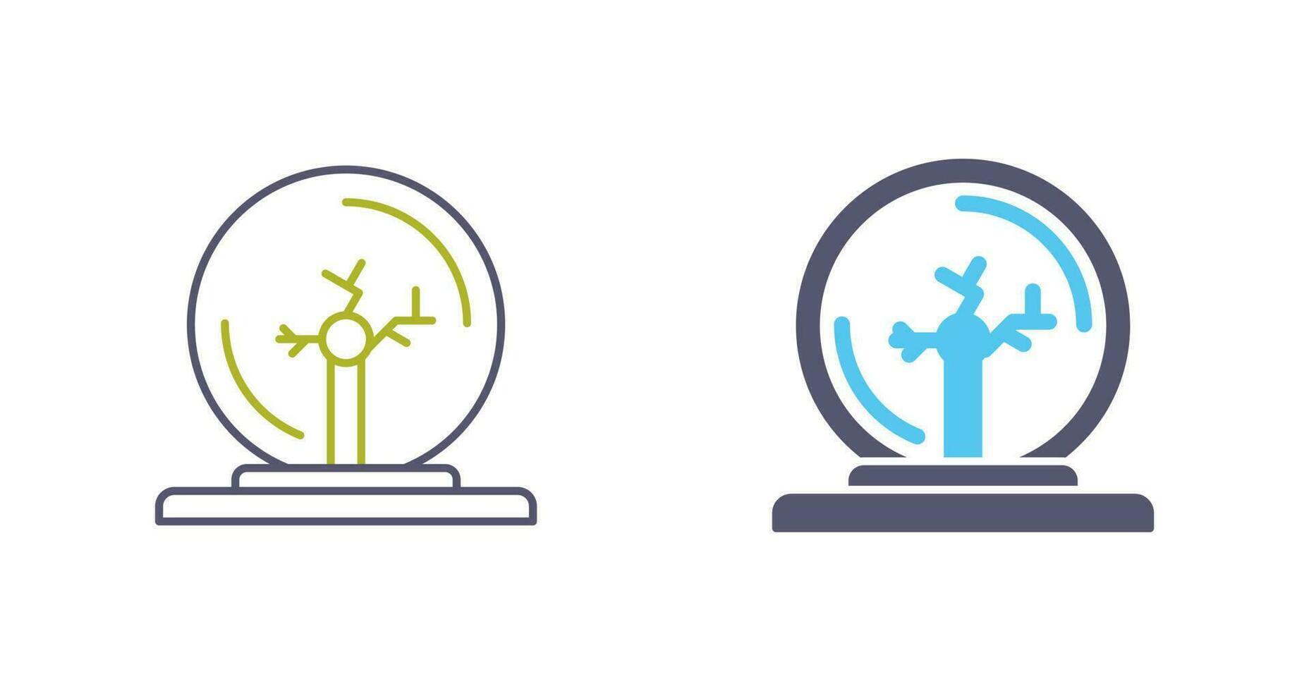Plasma Ball Vector Icon
