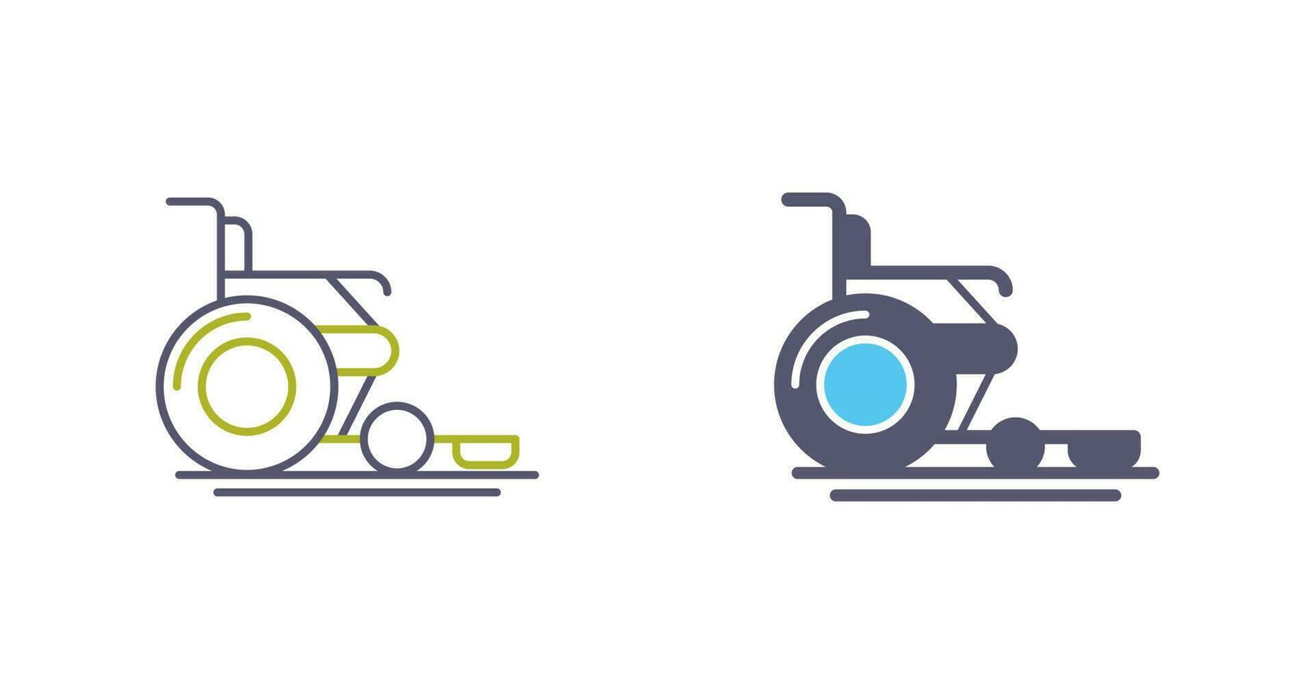 Wheel Chair Vector Icon