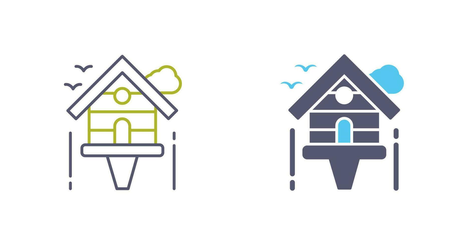 Birdhouse Vector Icon