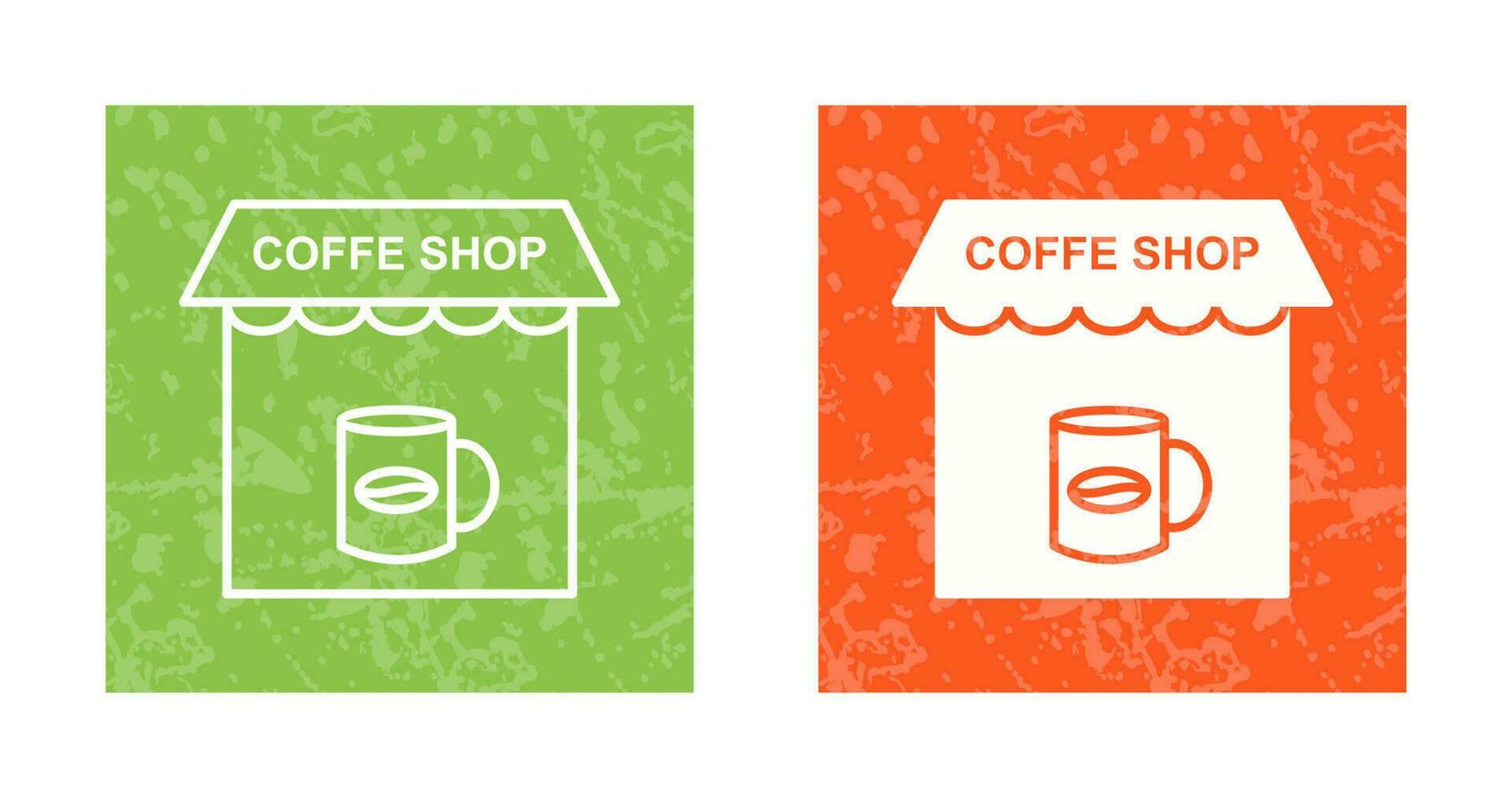 icono de vector de cafetería