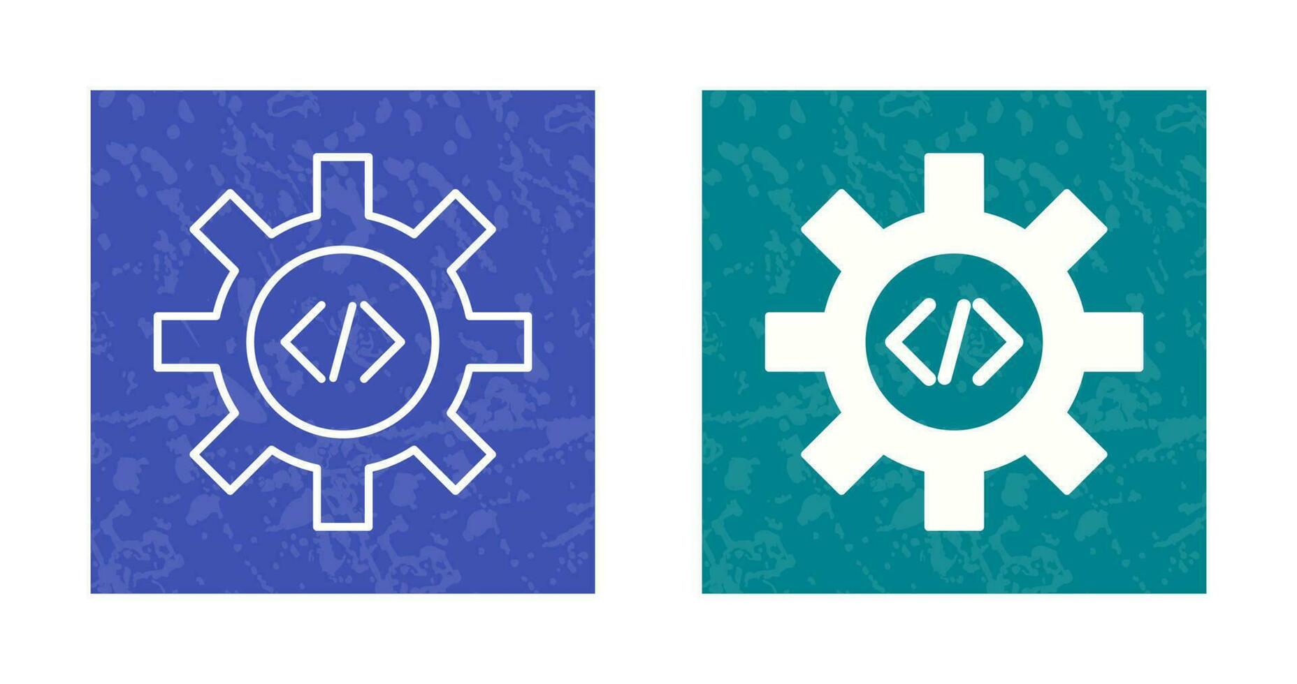 Unique Code Optimization Vector Icon