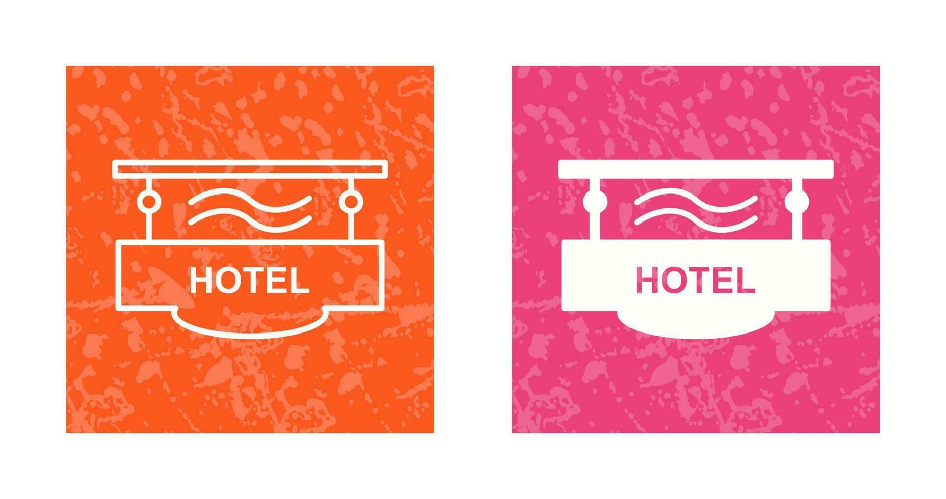 Hotel Sign Vector Icon