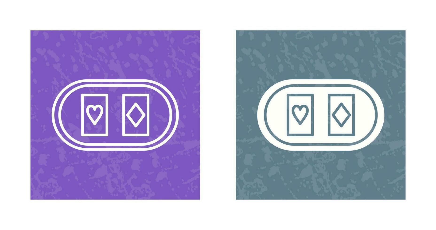 Cards Table Vector Icon